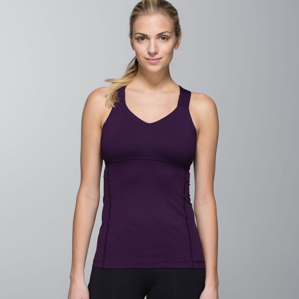 Lululemon Push Ur Limits Tank- Moisture Wicking Athletic Tank- Size 4